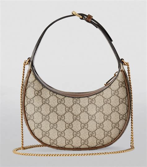 gucci tas half moon|GUCCI Half Moon glossed.